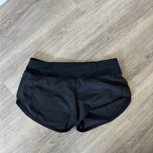 Women's Black Athletic Shorts